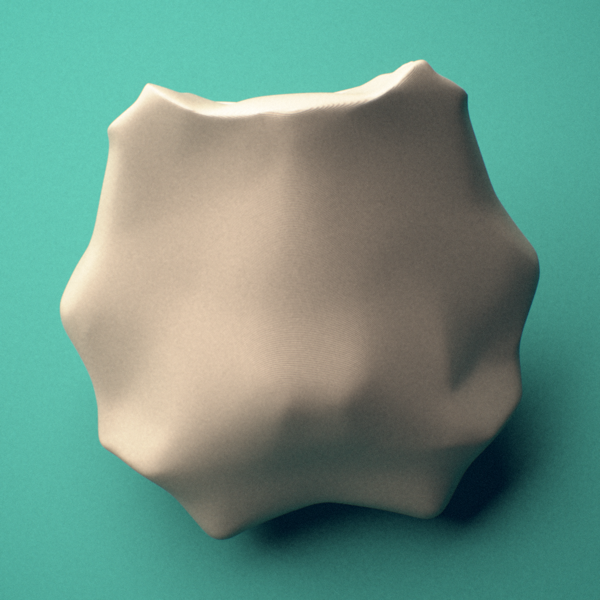 3D-printed Sternum manubrium, lateral view showing the profile and thickness.